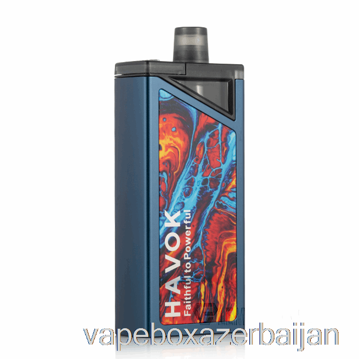 E-Juice Vape Uwell HAVOK V1 65W Pod Mod Blue